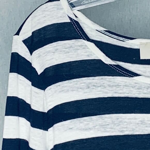 Ann Taylor LOFT  Striped Pullover‎ Top M - Picture 5 of 8